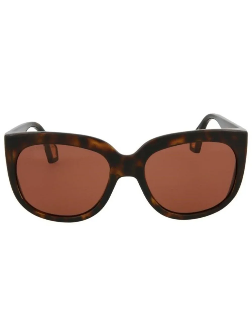 New Gucci Womens Square/Rectangle Havana Havana Brown Fashion Designer Sunglasse
